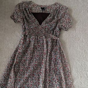 Floral V-Neck Dress